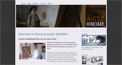 Desktop Screenshot of classicalatelierathome.com