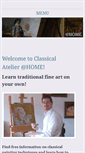Mobile Screenshot of classicalatelierathome.com